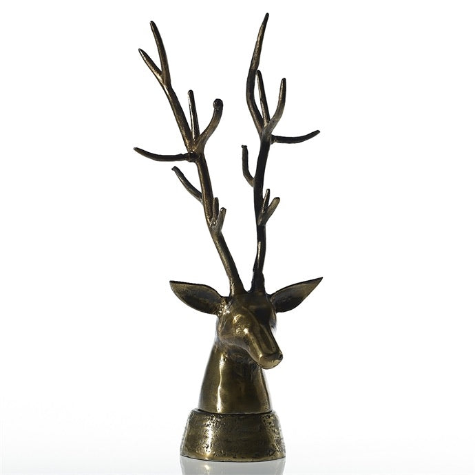 Brass Gold Deer Head