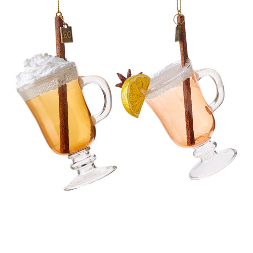 HOT TODDY or  BUTTERED RUM ORNAMENT