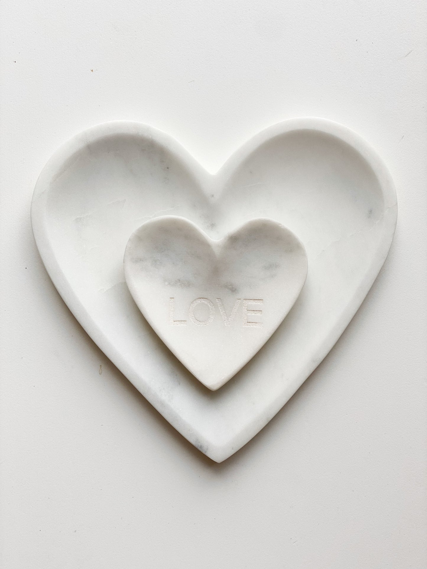 Marble Heart Dish