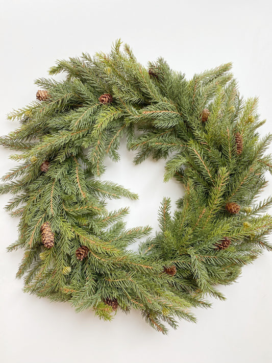 White Spruce Wreath