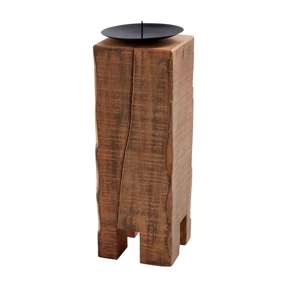 Reclaimed Wood Candlestick
