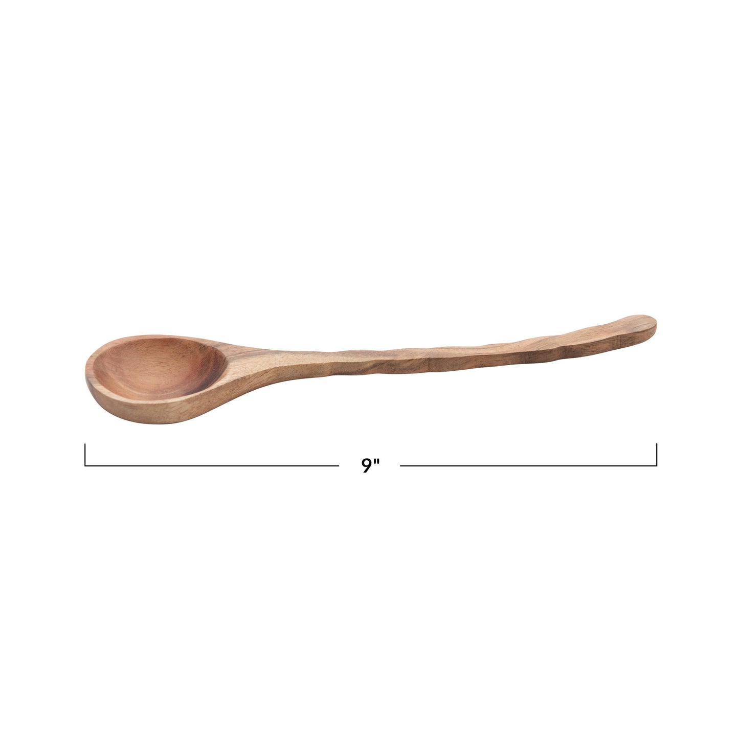 Hand-Carved Acacia Wood Spoon