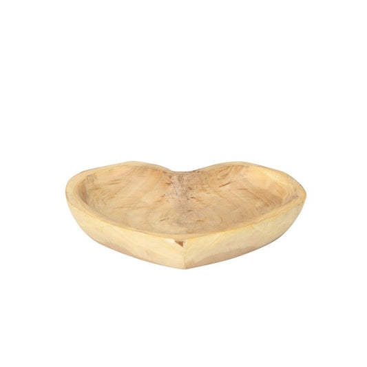 Wood Heart Bowl