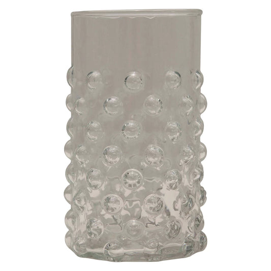 Hobnail Drinking Glass