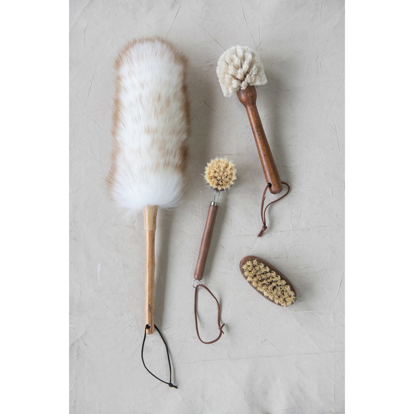 Bamboo & Wool Duster