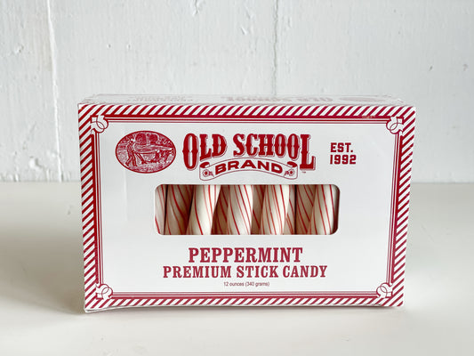 Old School Peppermint Stick Candy