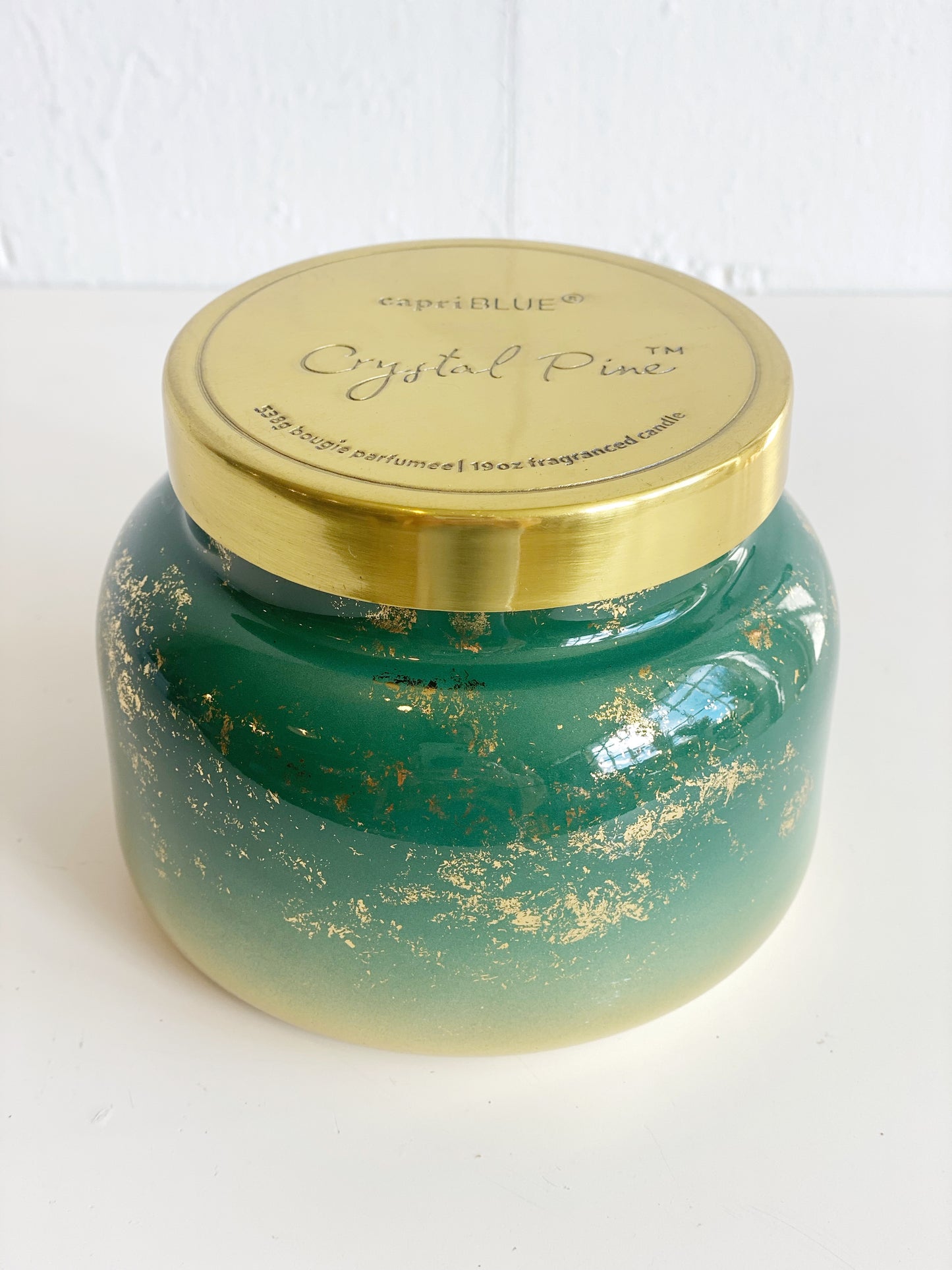 CapriBlue Crystal Pine Glimmer Jar Candle