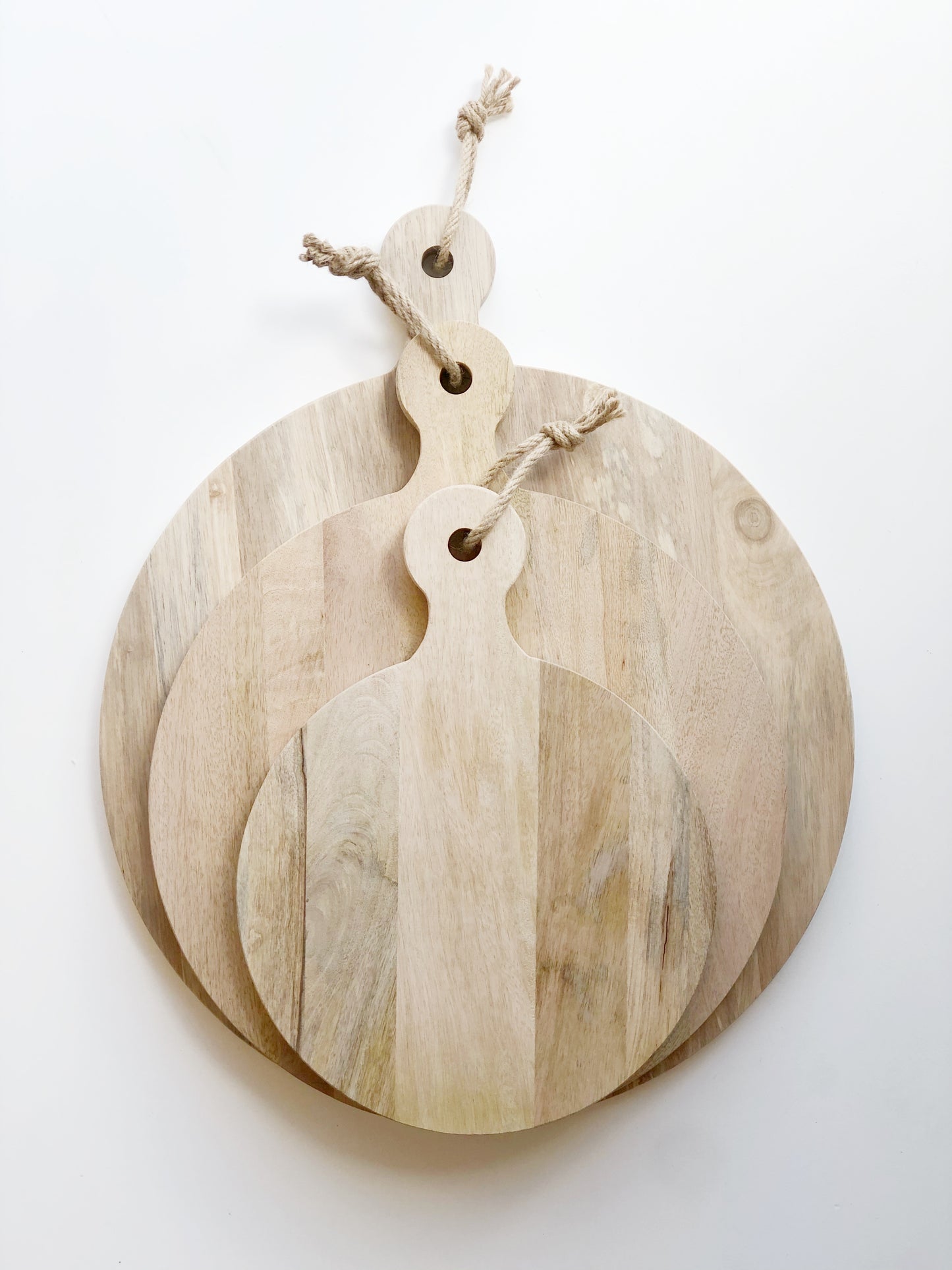 Round Wood Cutting Boards