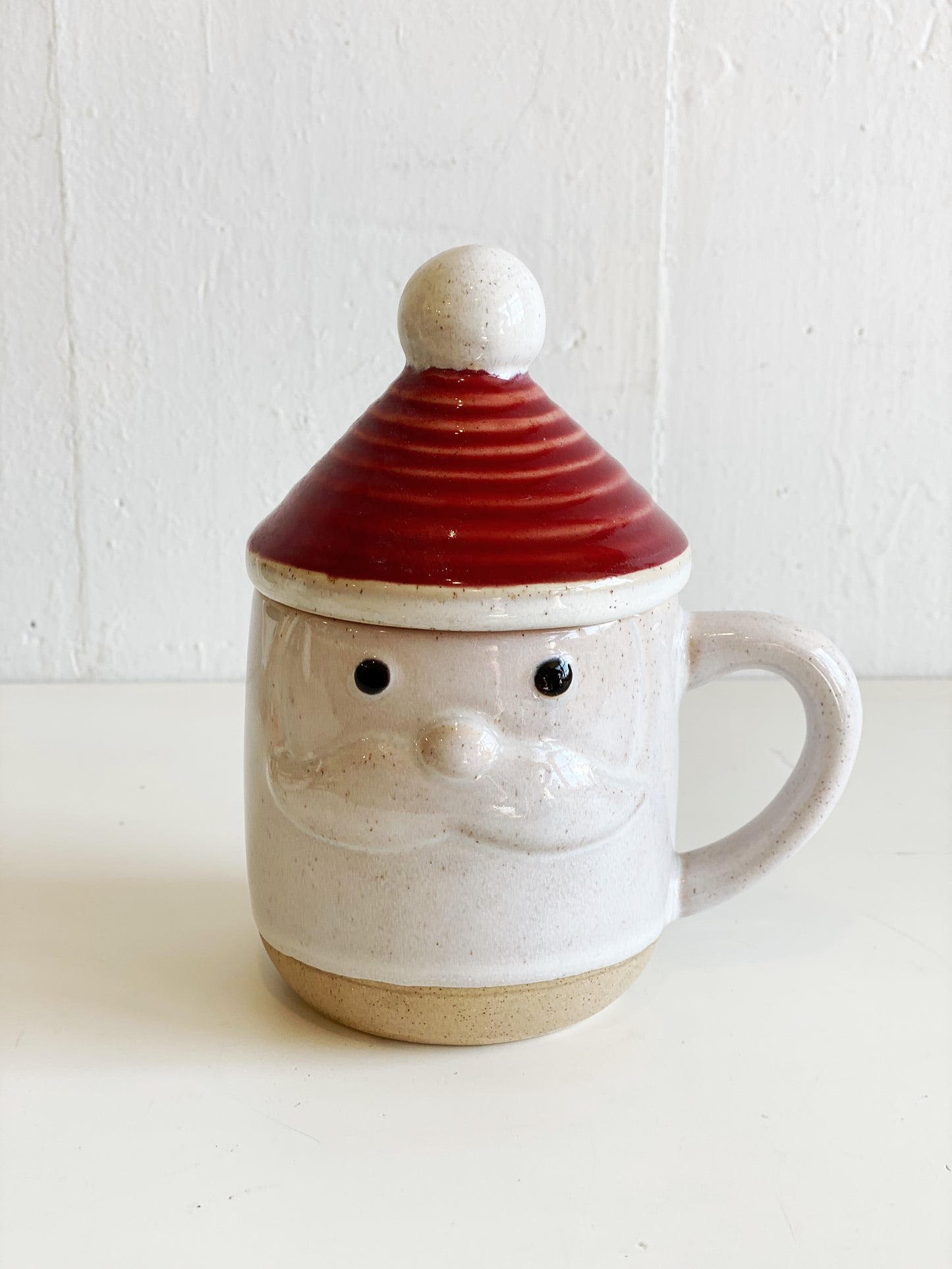 Snow day Santa mug