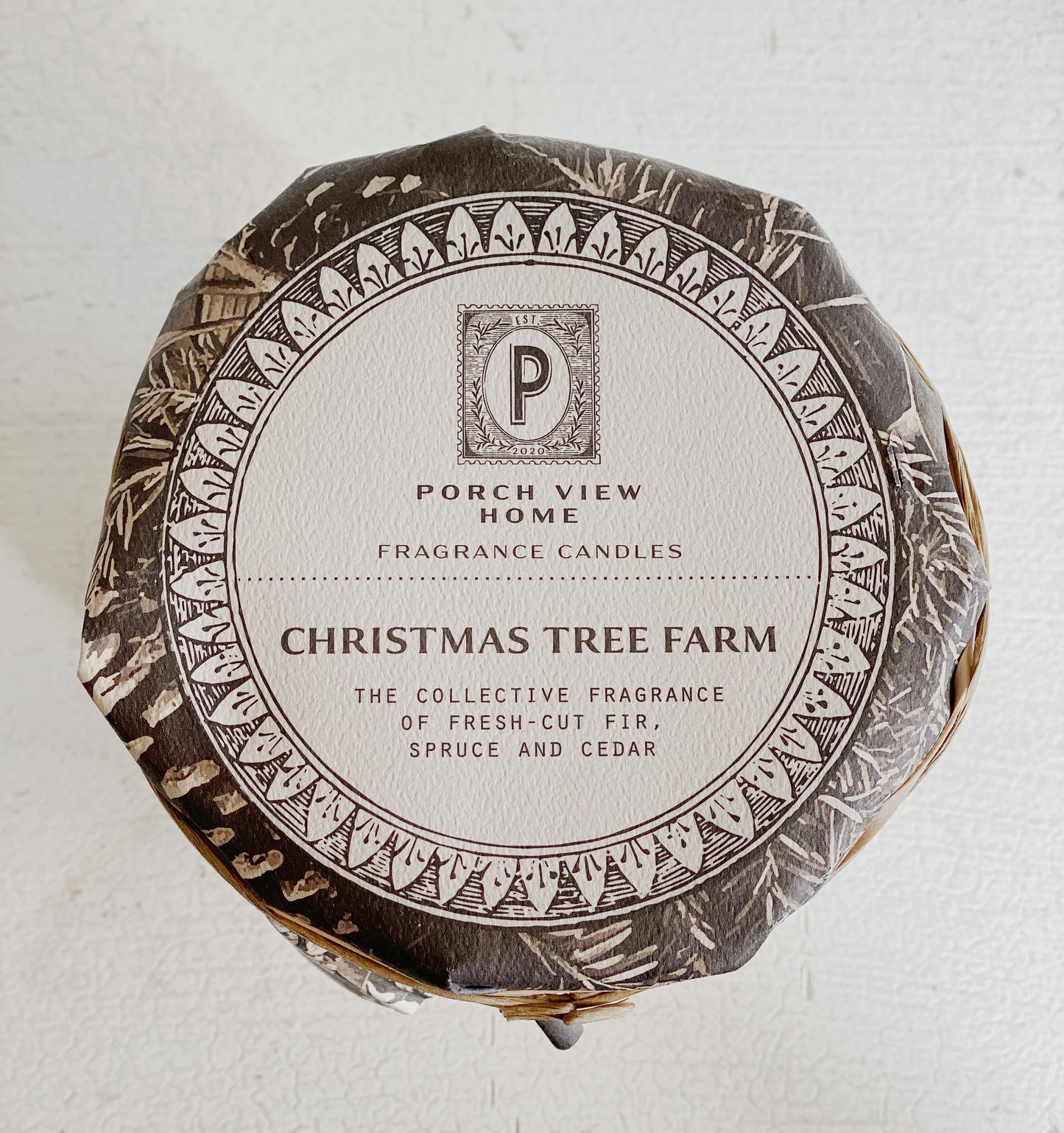 Christmas Tree Farm Willow Candle