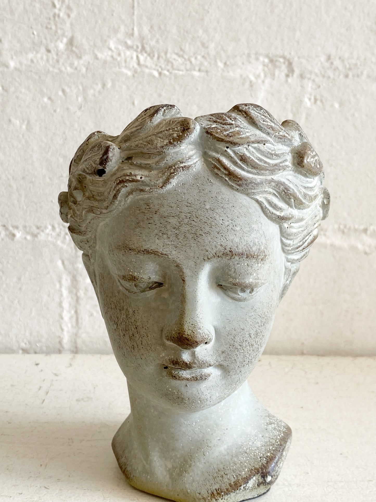 Women Goddess Statue Head Planter