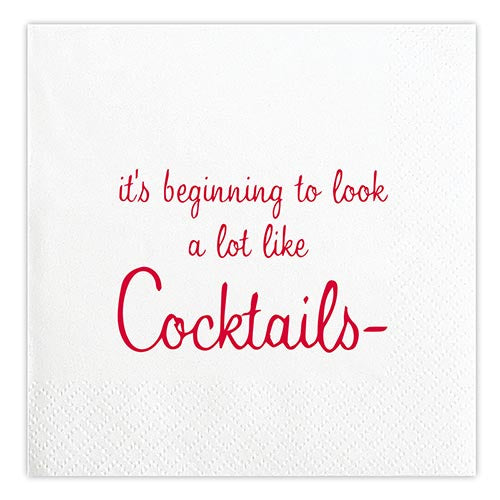 Cocktail Napkin - Looks Like Cocktails