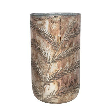 Etched Glass Hurricane