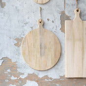 Round Wood Cutting Boards