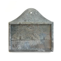 Zinc envelope frame for quote card