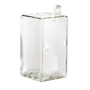 Glass Wall Candle Holder or Planter