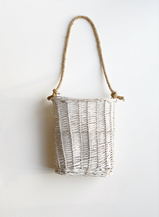 Willow Basket White Wash