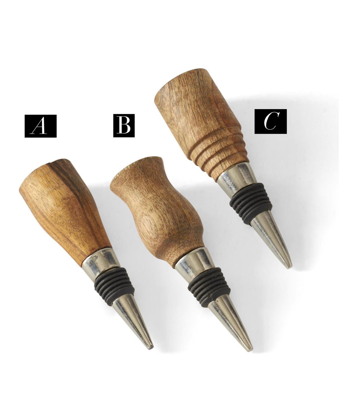 WOOD BOTTLE STOPPERS