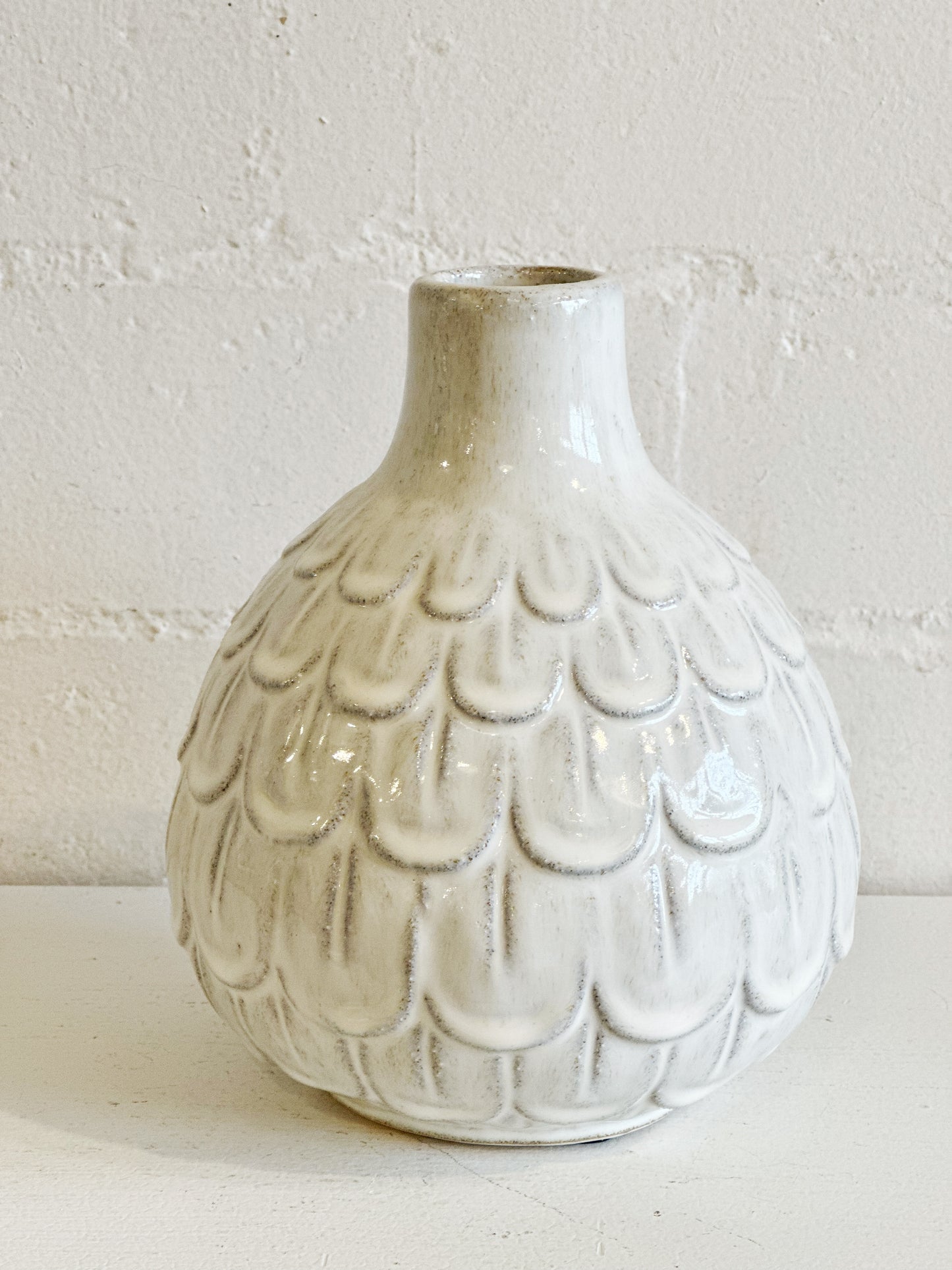Scalloped Vase