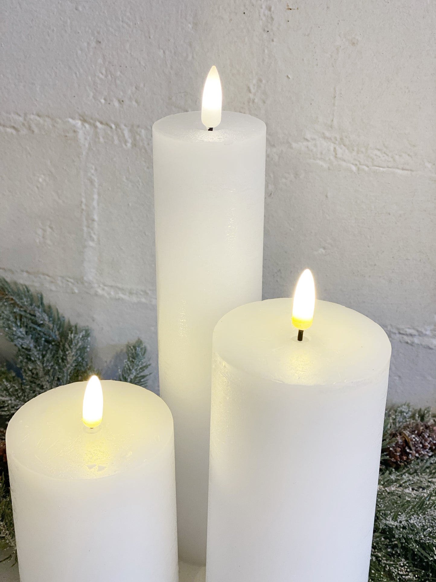 LED Faux Wax Candle