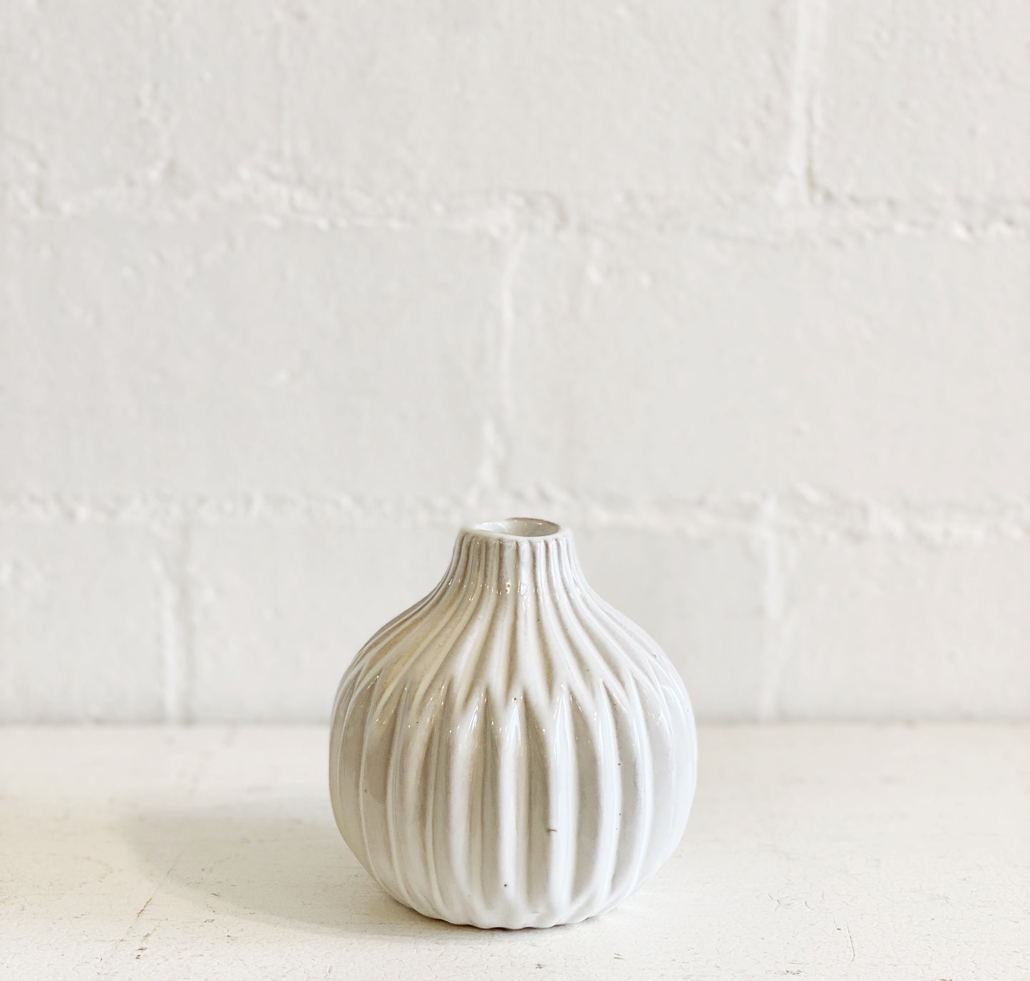Decorative White Vase