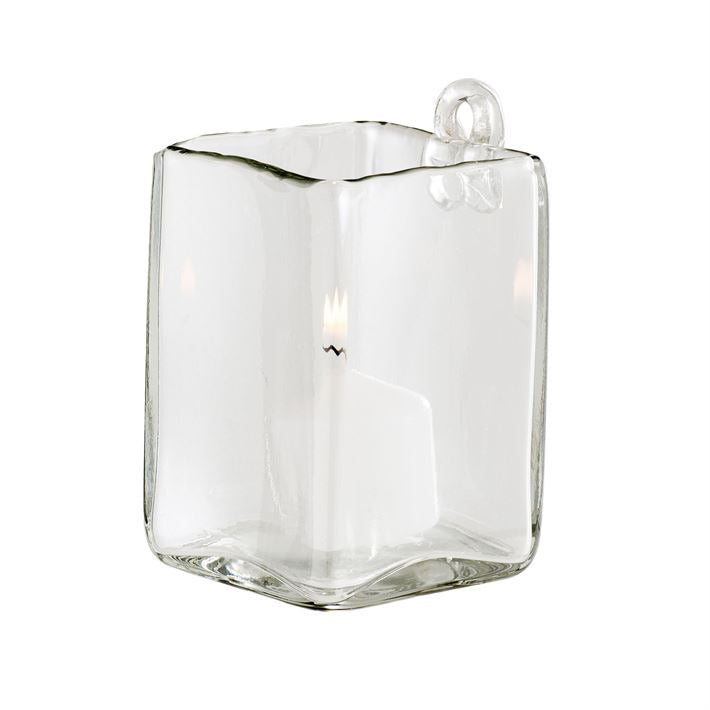 Glass Wall Candle Holder or Planter