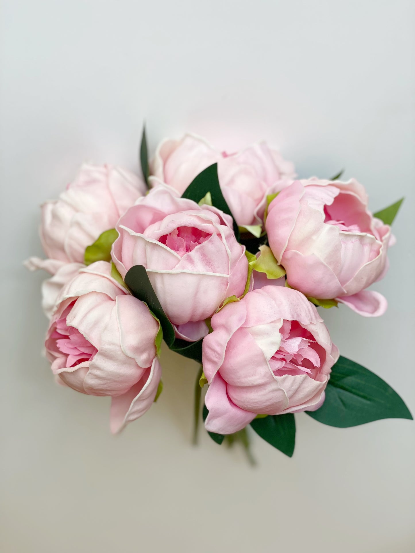 Pink Real Touch Peony Bunch