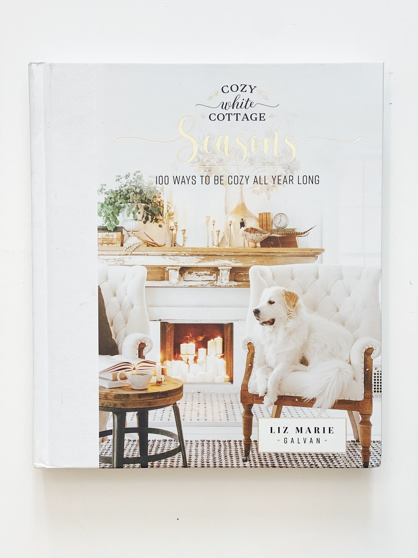 Cozy White Cottage Seasons Book