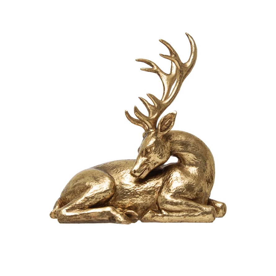 Laying Gold Deer