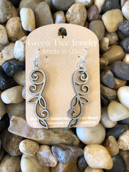 Wood Earrings