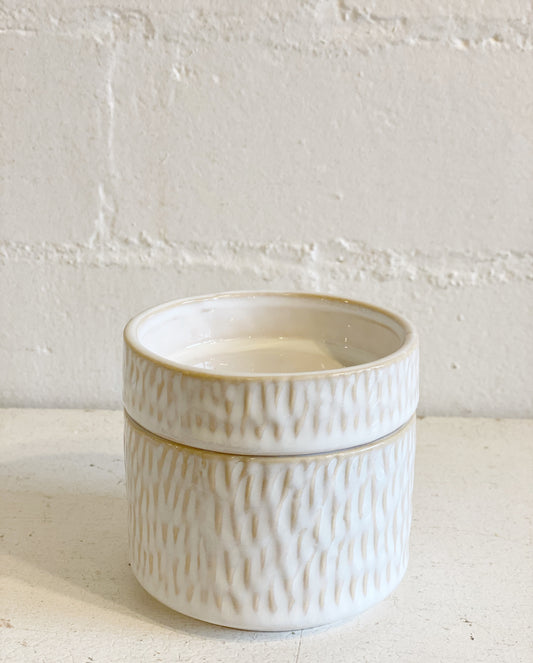 Ceramic Stacked Dish set of Two