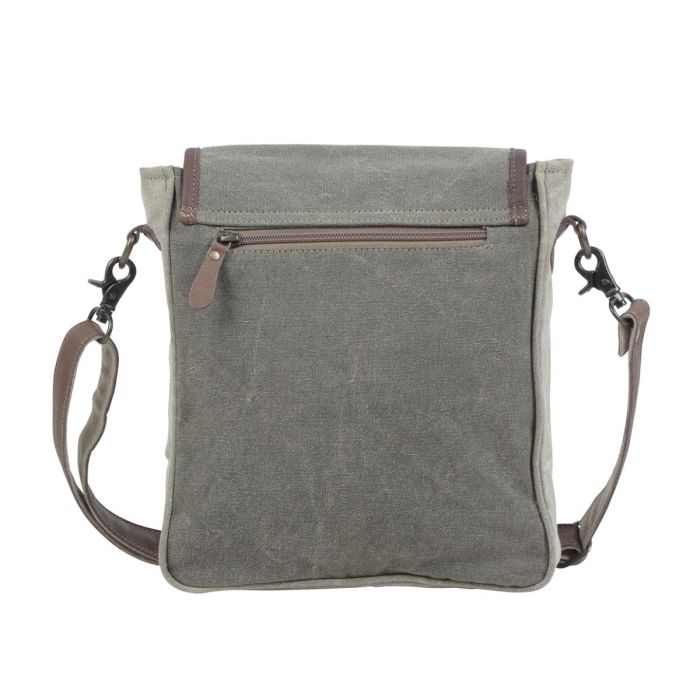 Gray Lacuna Shoulder Bag