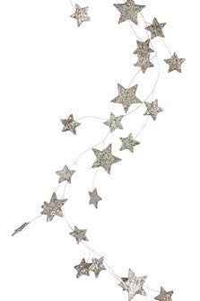 Glitter Star Garland